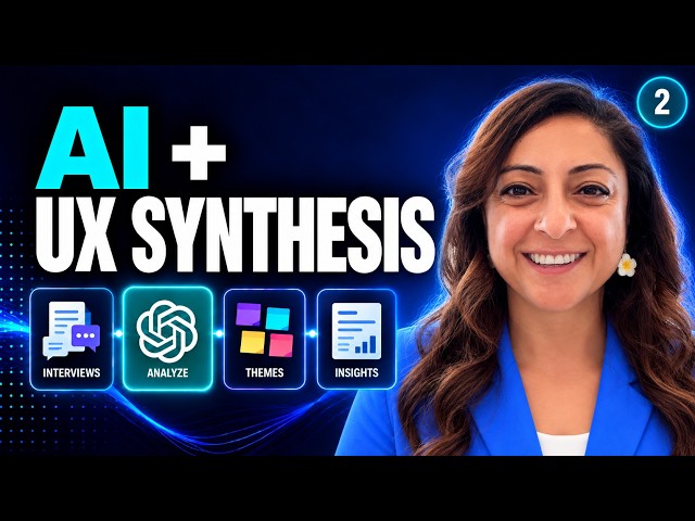 How to Use AI (ChatGPT) for UX Research Synthesis | Evidence to Problem Definition!