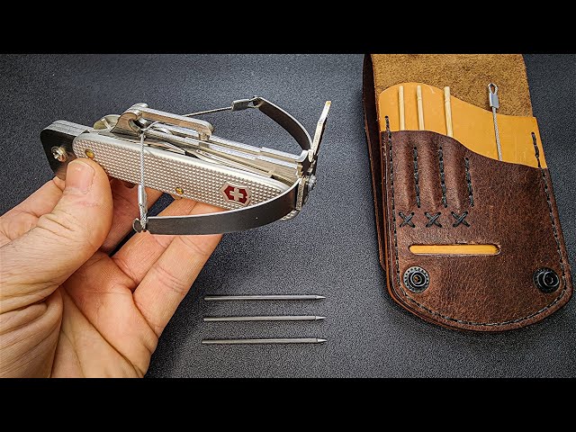I put a CROSSBOW in a Swiss Army Knife
