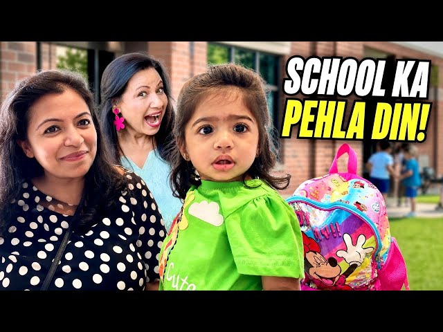 Myra's First Day at School… What Happened After 3 Days? | Daily VLOG 92