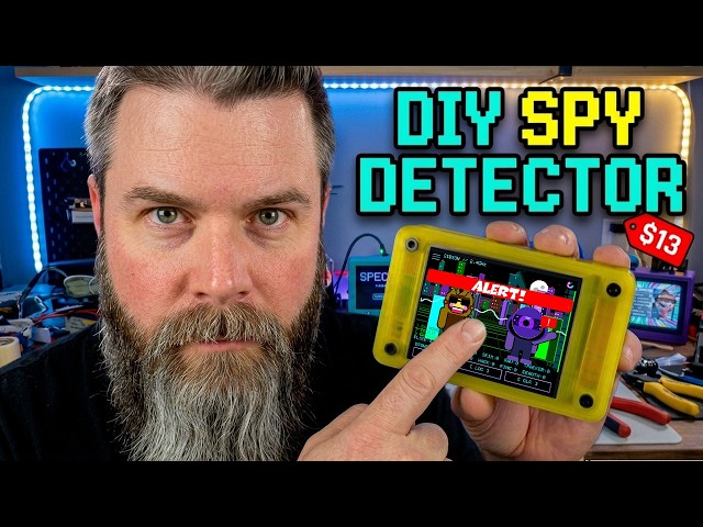 I Made a $13 Surveillance Detector (And It Actually Works)