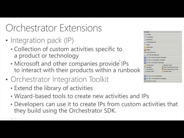 Module 2, Part 2,  Architecture,  Orchestrator Architecture Overview