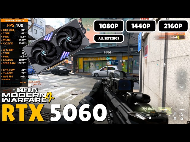 Call of Duty: Modern Warfare 4: RTX 5060 | Peak Optimization! I 1080P, 1440P, 4K | DLSS 4.5