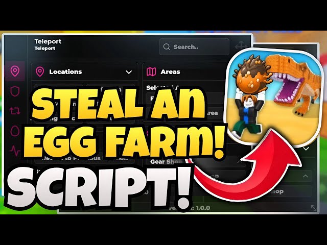 Steal An Egg SCRIPT - Instant Steal, Guard Freeze, Pet Prediction & Godmode! (Mobile & PC) NO KEY!
