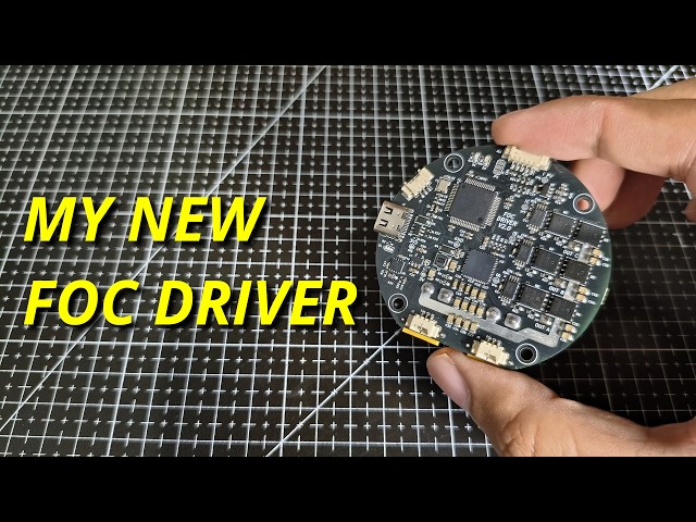 I Built My Own BLDC FOC Driver From Scratch