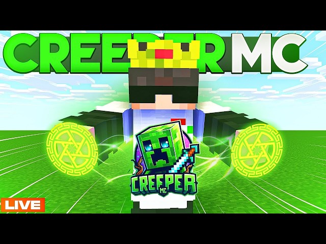Minecraft SMP LIVE || PUBLIC SMP 24/7 JAVA + BEDROCK || PLAYING SURVIVAL IN CREEPER MC SEASON - 6