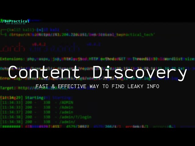 BUG BOUNTY TUTORIAL: CONTENT DISCOVERY LIKE A PRO! | 2023