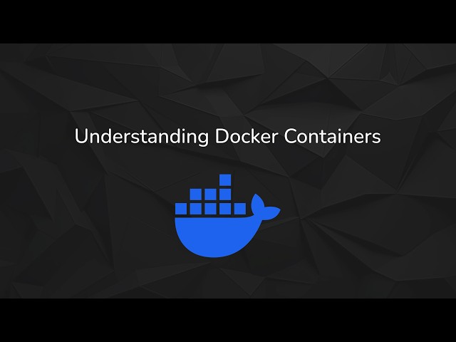 09 - Running Docker containers (interactively and in background)