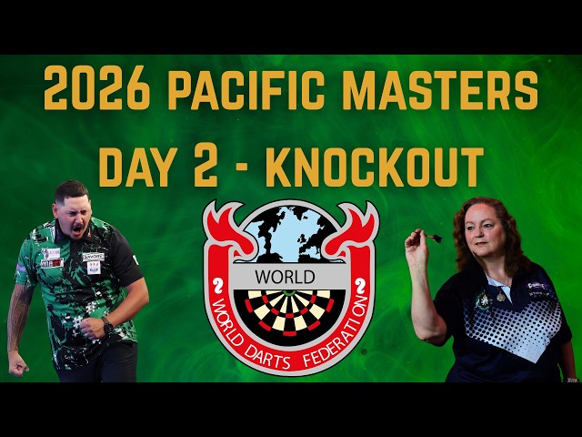 Darts Australia Pacific Masters 2026 | Knockout and Finals