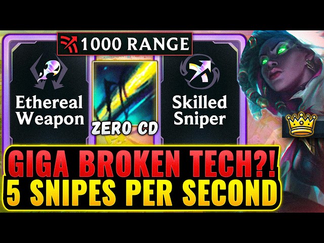 Skilled Sniper Senna: Infinitely Resetting Q's - 1000 Range Build | League Arena Gameplay