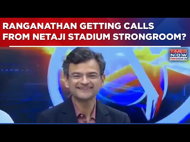 Anand Ranganathan's Funny Reply On Pranesh Roy's Question Over His Buzzing Phone | Exit Polls