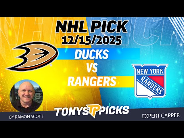 Ducks vs. Rangers NHL Betting Odds & Picks, 12/15/25 | Night Moves Show