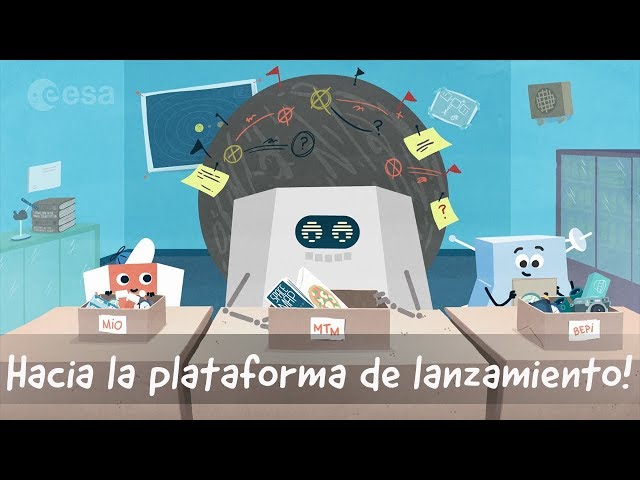 Las Aventuras épicas de BepiColombo | 1a Parte:  Hacia la plataforma de lanzamiento!