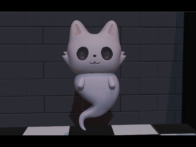 Modela un Gatito Fantasma en Blender en 5 MINUTOS!! | Tutorial Fácil de Modelado y Esculpido 3D