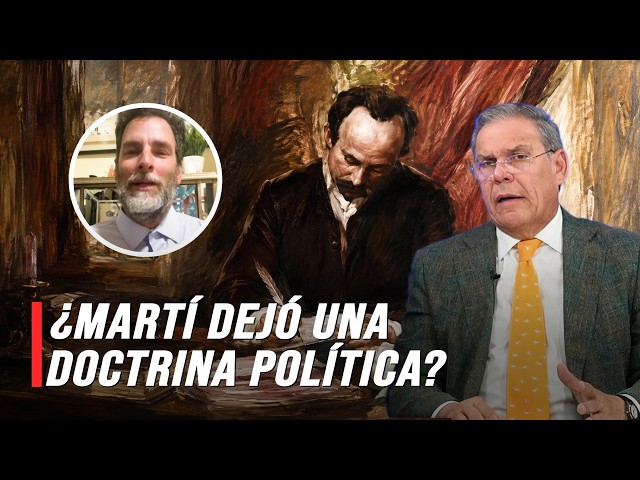 Orlando Luis Pardo Lazo and Cao discuss whether or not Martí left behind a political doctrine