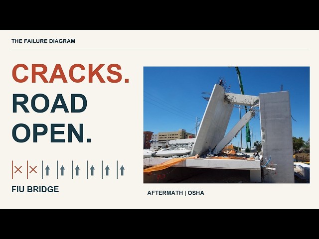 The FIU Bridge Was Cracking. Why Was the Road Still Open?