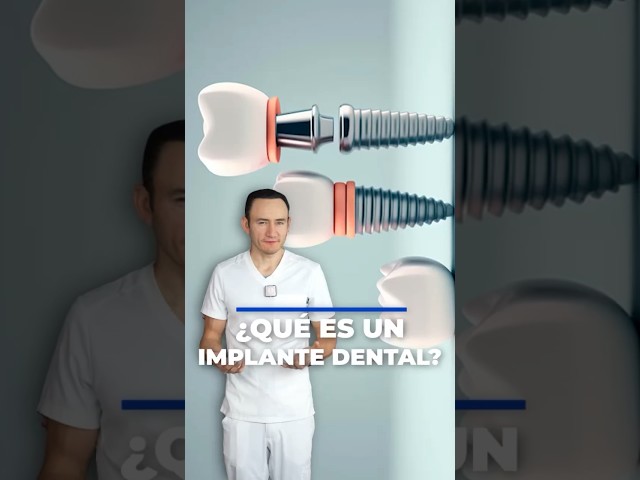 What is a dental implant? I'll explain in a minute.