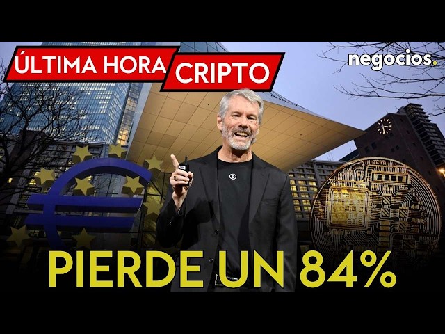 BREAKING CRYPTO NEWS: MICROSTRATEGY PLUMMETS, ENTERS CRITICAL ZONE AND SAYLOR ON THE ROPES