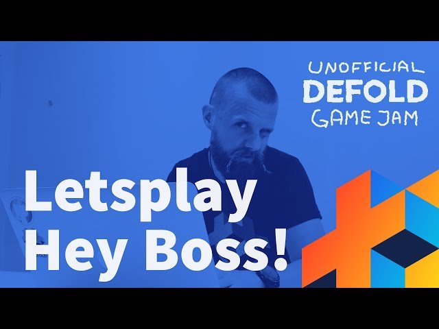 #UDGJ1 - Letsplay Hey Boss! - Look! It is all and everything 3D