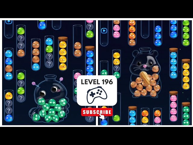 Ball Sort by Puzzler studio 196/205 - Color Sort game 🎮