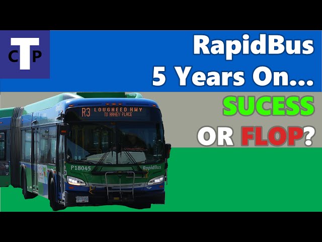 How is TransLink's RapidBus Program Performing? | Brief History and Analysis