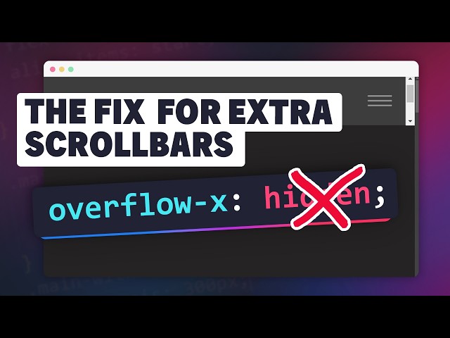 A Simple Fix for Your CSS Overflow Problems