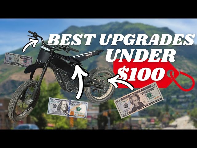 Top 3 NECESSARY Upgrades for E-Bikes Under $100