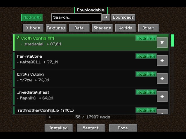 Downloadable: A marketplace for Minecraft Java