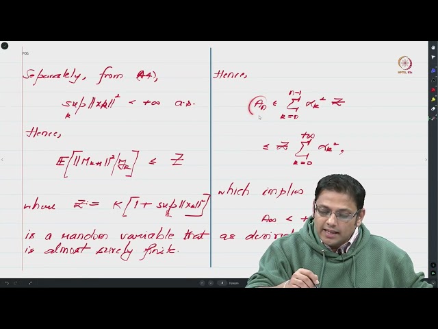 Lec-24Stochastic Approximation: Theory and Applications #swayamprabha