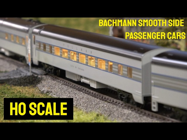Bachmann NYC beleuchtete Personenwagen | Sehen diese günstigen HO-Spur Glattwand-Wagen gut aus?