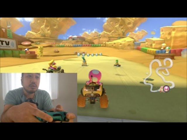 ASMR Eating Dried Figs & Playing Mario Kart 8 Deluxe 🎮