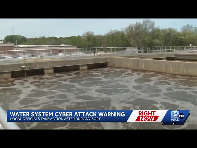 Water system cyber attack warning