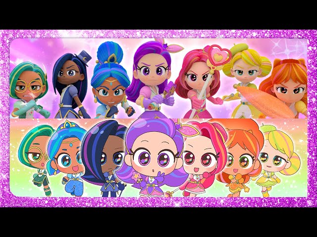 2D x 3D Special Transformation Compilation | 7 Mermaid Princess⭐️ | Rainbow Bubblegem 🌈