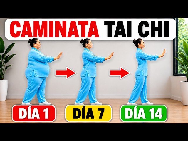Haz Esta Caminata Tai Chi Cada Día para Quemar Grasa Abdominal Después de los 45