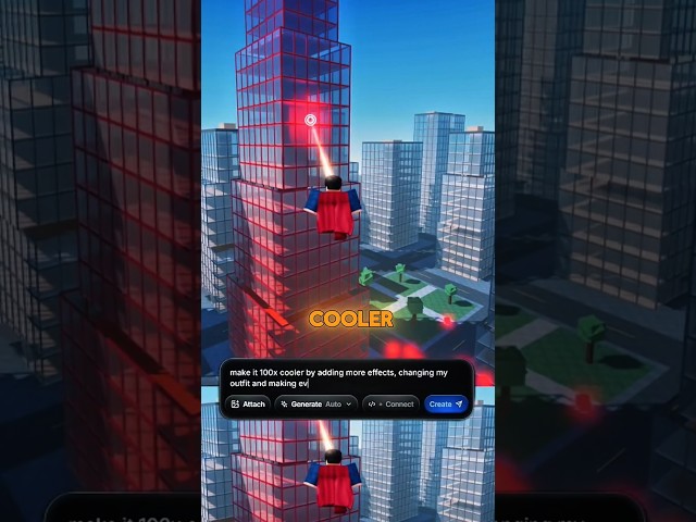 Let's make Superman Destruction Game in Roblox with NO CODING! 💥 #ad #roblox #robloxdev