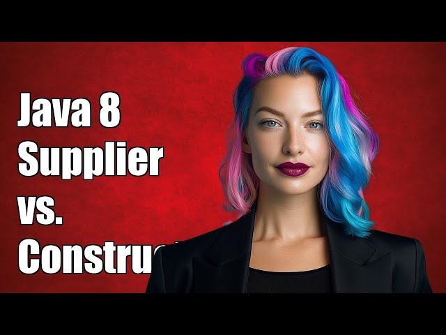 Java 8 Supplier vs Constructor: Understanding Functional Interfaces in Java