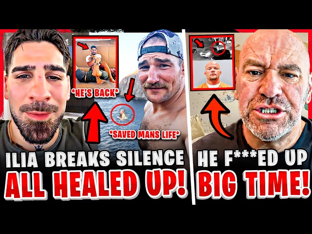 Ilia Topuria BREAKS SILENCE + NEW FOOTAGE! Dana White REACTS to Anthony Smith! Sean Strickland