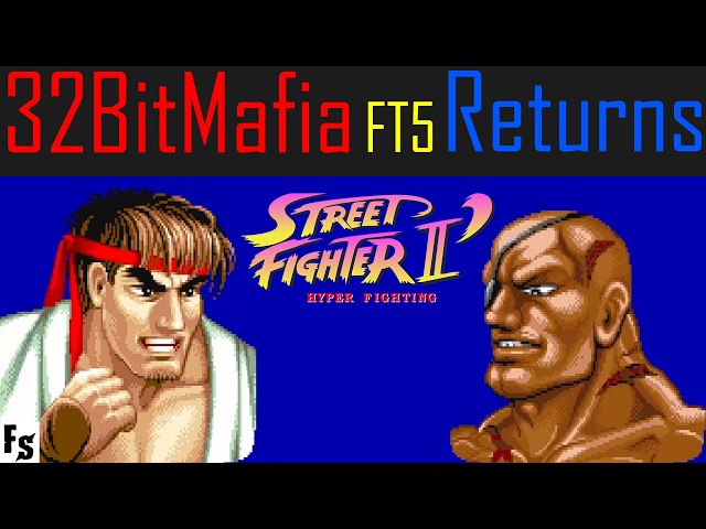 Street Fighter II' - Hyper Fighting - 32BitMafia [Ryu/Ken] v Returns [Sagat/Ken/Ryu] (Fightcade FT5)