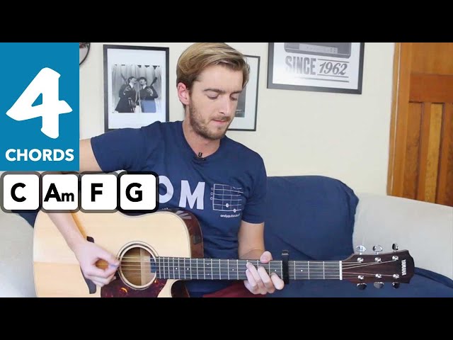 Dakota - Stereophonics - Easy 4 CHORD Guitar Song - Beginner Lesson + Tutorial