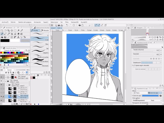 Working on CSP - Manga to webtoon 3