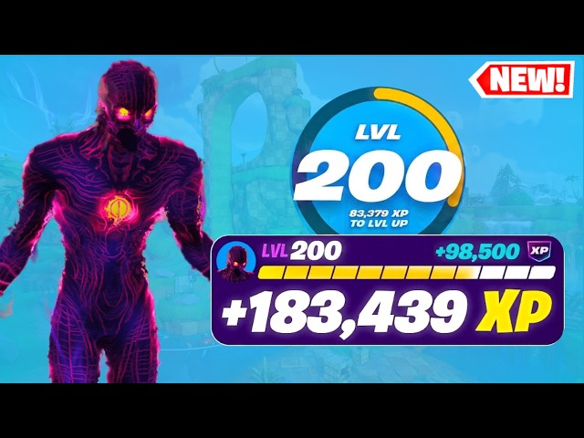 NEW *BEST* AFK NO TIMER Fortnite XP MAP How To LEVEL UP FAST in CHAPTER 7 SEASON 4 (Max Battle Pass)