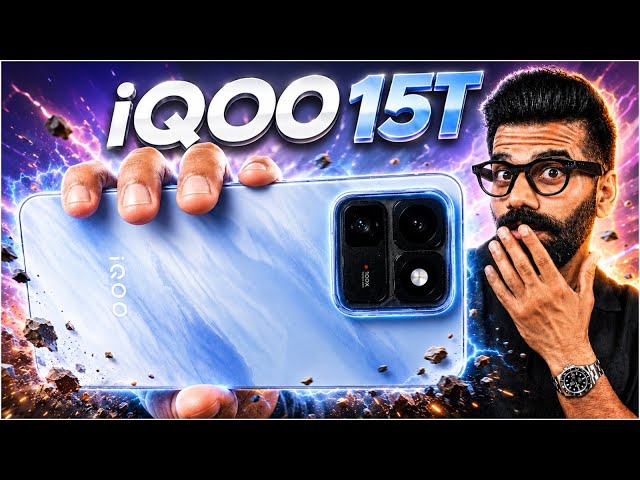 iQOO 15T Unboxing and First Look - Solid Package! 🔥🔥🔥