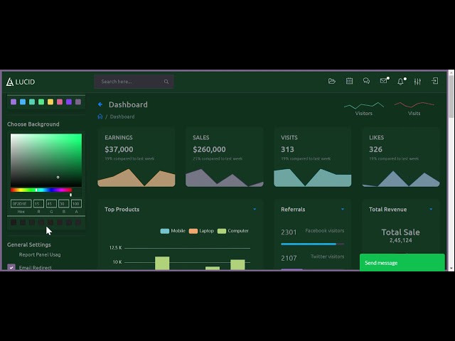 Worlds best angular admin template