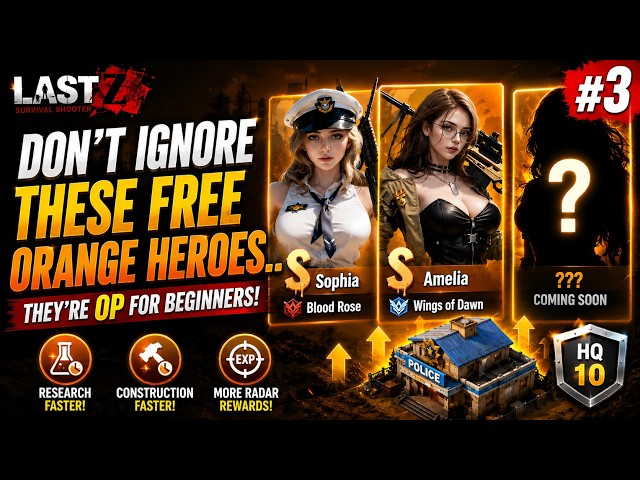 Don't Ignore These FREE Orange Heroes... They're OP for Beginners! | #3 Beginner series