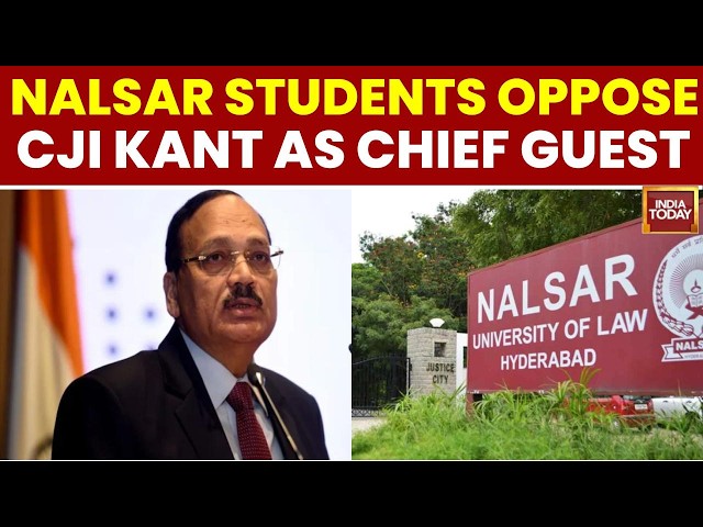 NALSAR Students Oppose CJI Surya Kant As Convocation Chief Guest Over Judicial Issues
