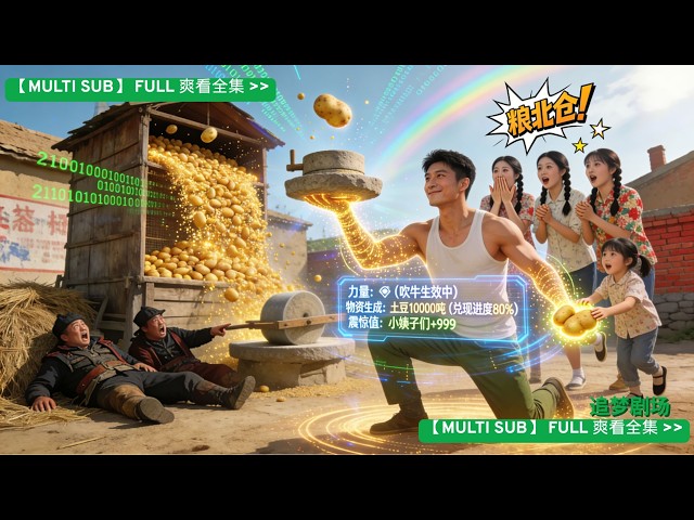 現代IT男穿越開局地獄模式。 綁定吹牛系統，成了五個女人的‘姐夫’，我吹的牛都能成真，我說地窖有糧，地窖就滿倉； 村霸來搶人？ 我吹口氣，讓他跪著叫爹，我吹牛解鎖武神附體。後來，她們看我的眼神都拉絲了