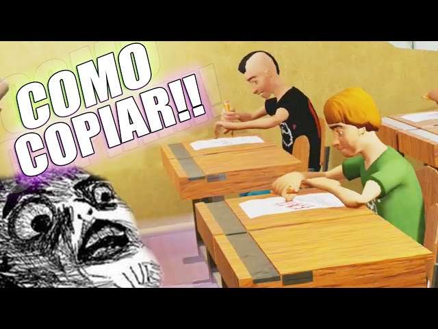 COMO COPIAR EN UN EXAMEN !! - Highschool 101 | Fernanfloo