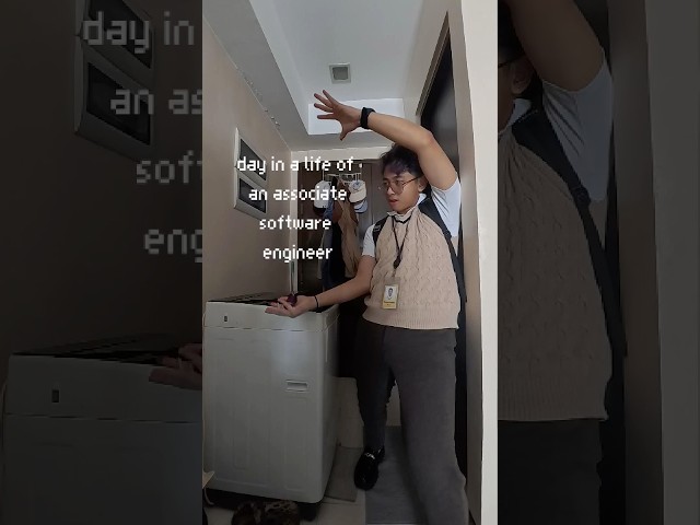 A day in the life of an associate software engineer (fast forward from last vlog haha) 😭