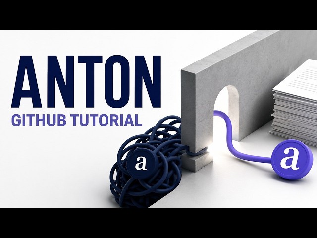Anton Setup Guide: From Blank Terminal to Self-Debugging Database Reports