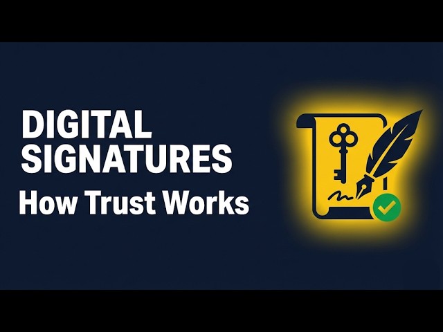 Digital Signatures Explained - Authentication, Integrity & Non-Repudiation