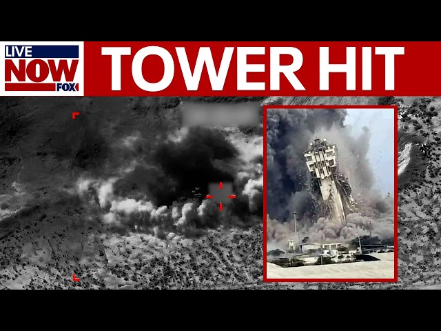 US strikes Iranian tower, Iran claims deadly attack on US base in Syria